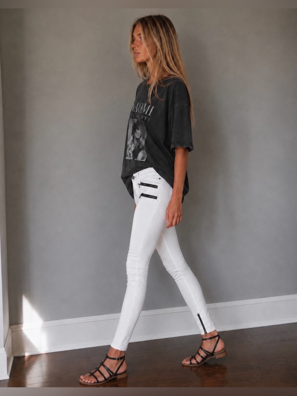 NWT Rag & Bone High Rise Biker Jeans